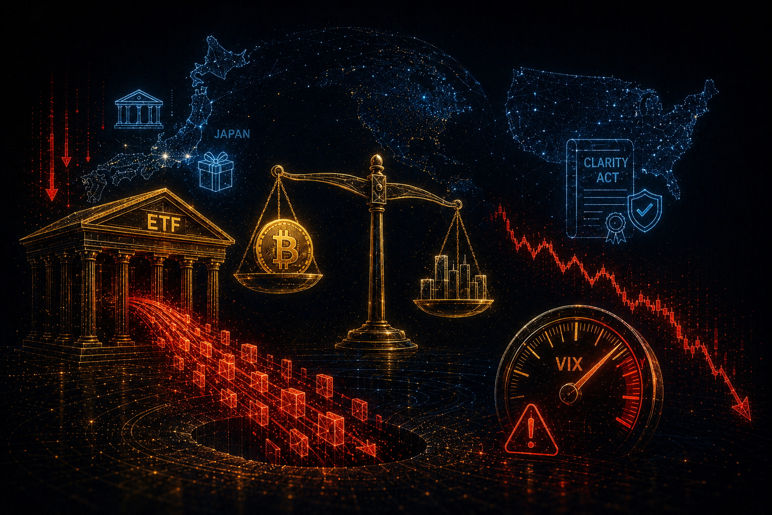 Bitcoin ETF Outflows Keep BTC Selective