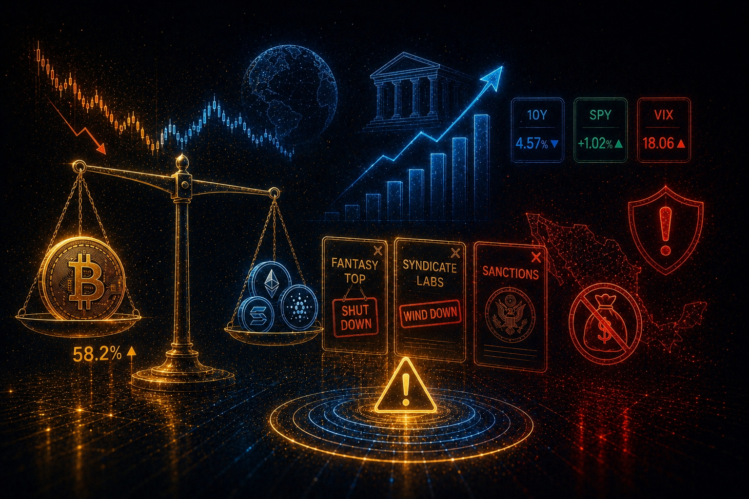 Crypto Market Caution and BTC Dominance