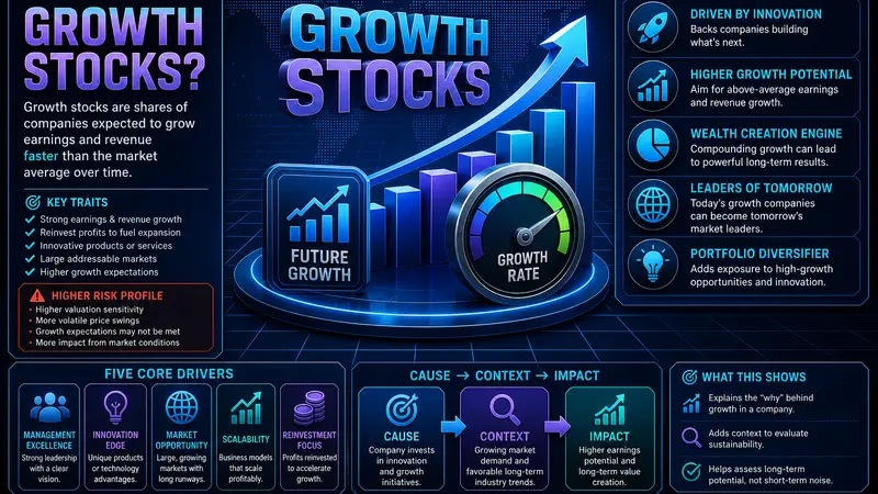 What Are Growth Stocks?