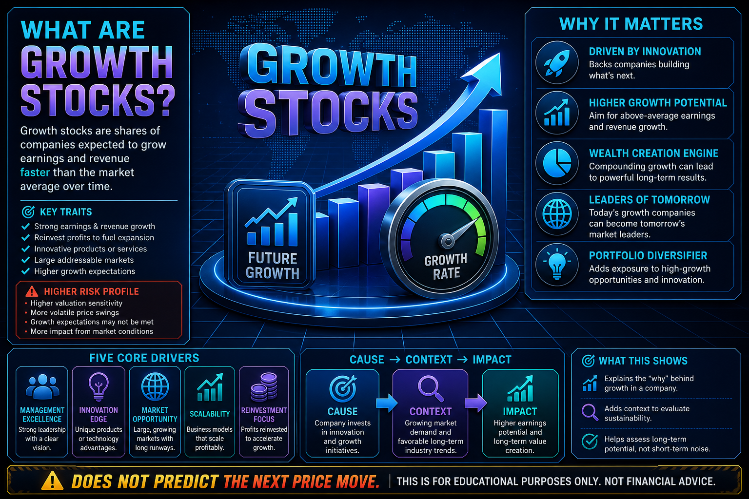 What Are Growth Stocks?