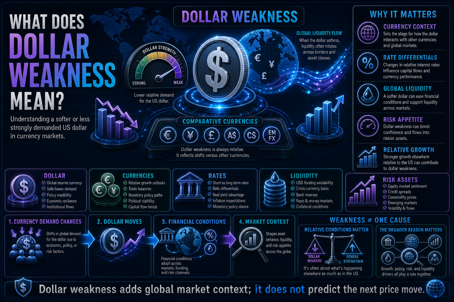 What Does Dollar Weakness Mean?