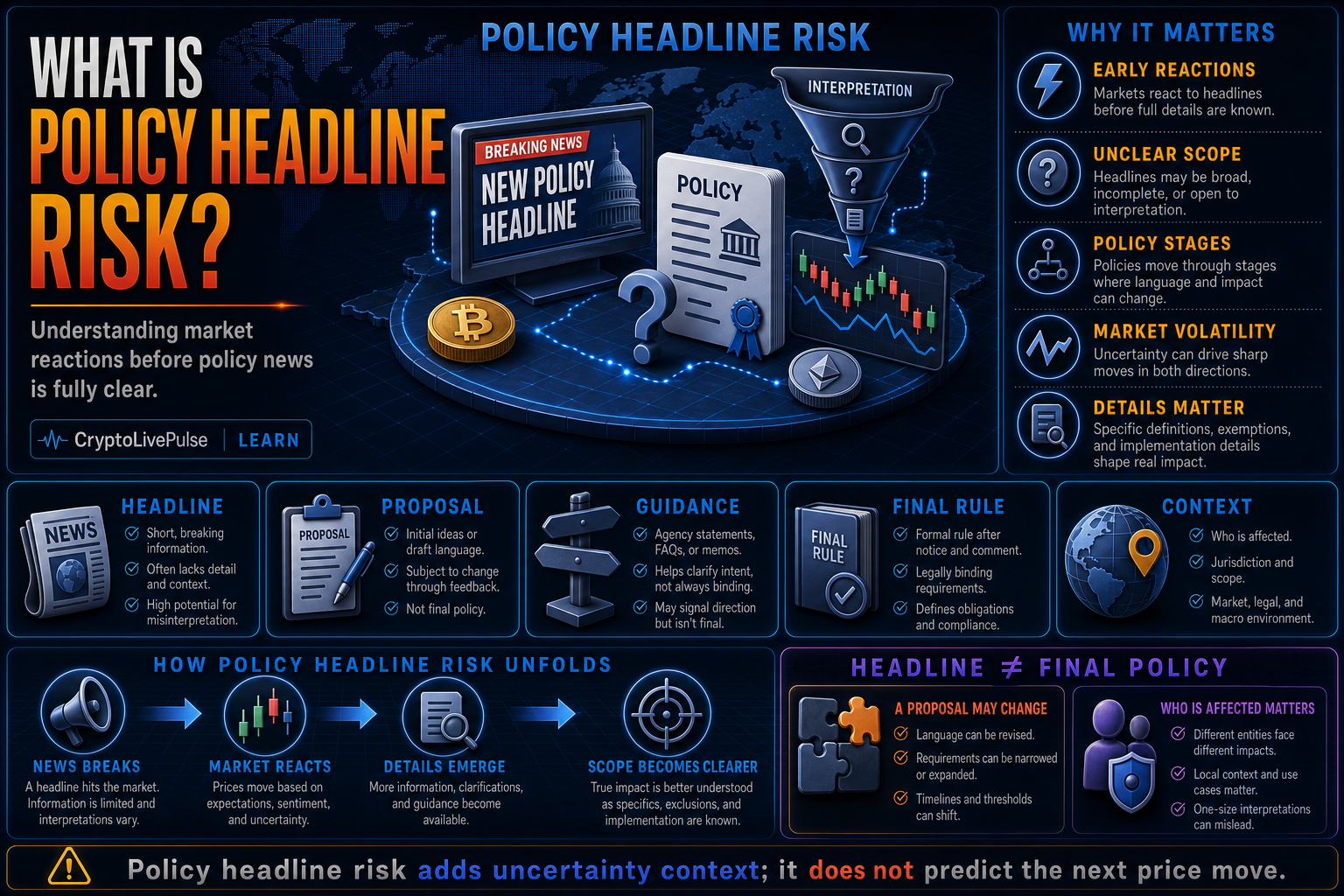 What Is Policy Headline Risk?