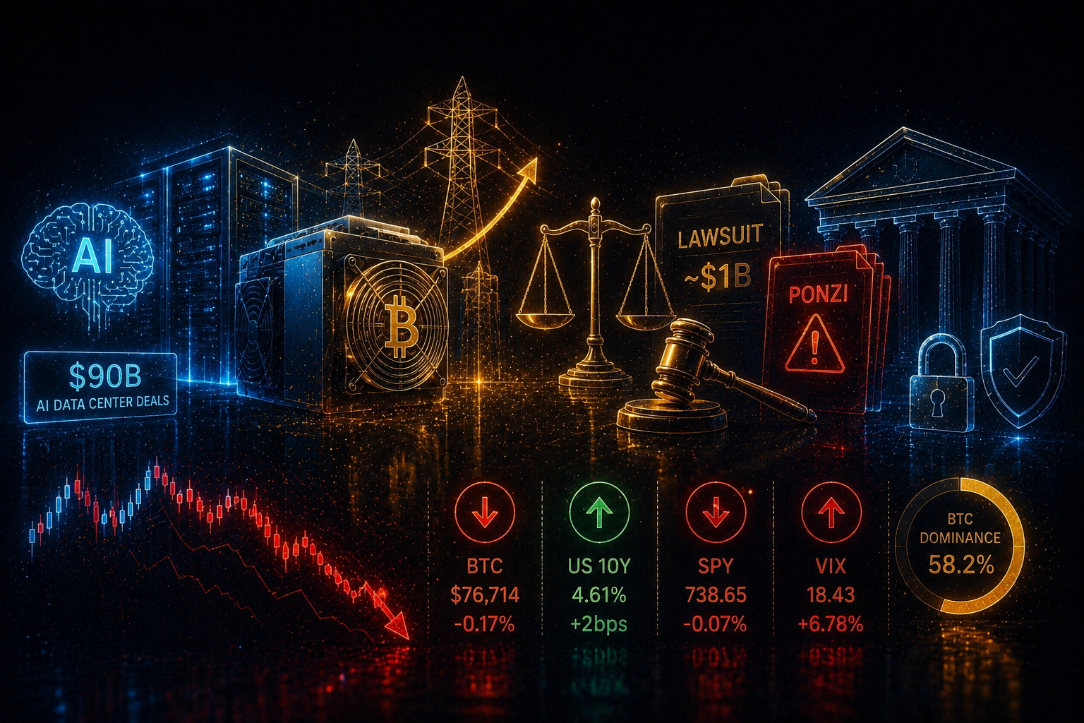 Bitcoin Miner AI Infrastructure Faces Legal Risk