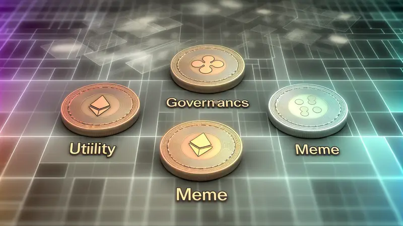 Types of Crypto Tokens: Utility, Governance, Meme, and More