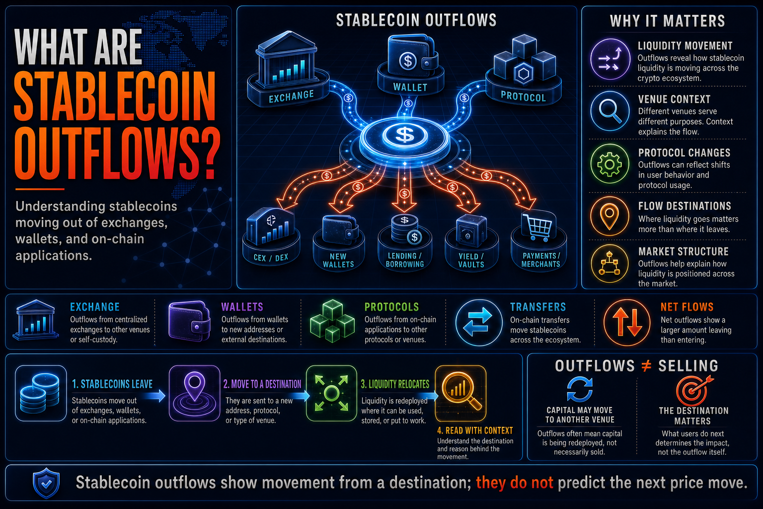 What Are Stablecoin Outflows?