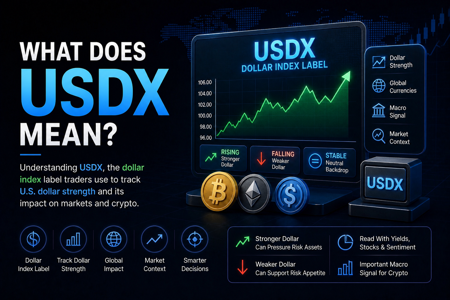 What Does USDX Mean?