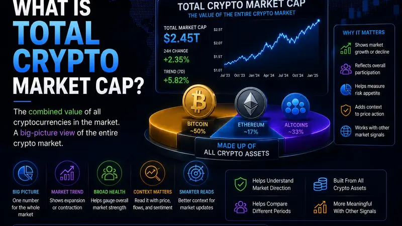 What Is Total Crypto Market Cap?