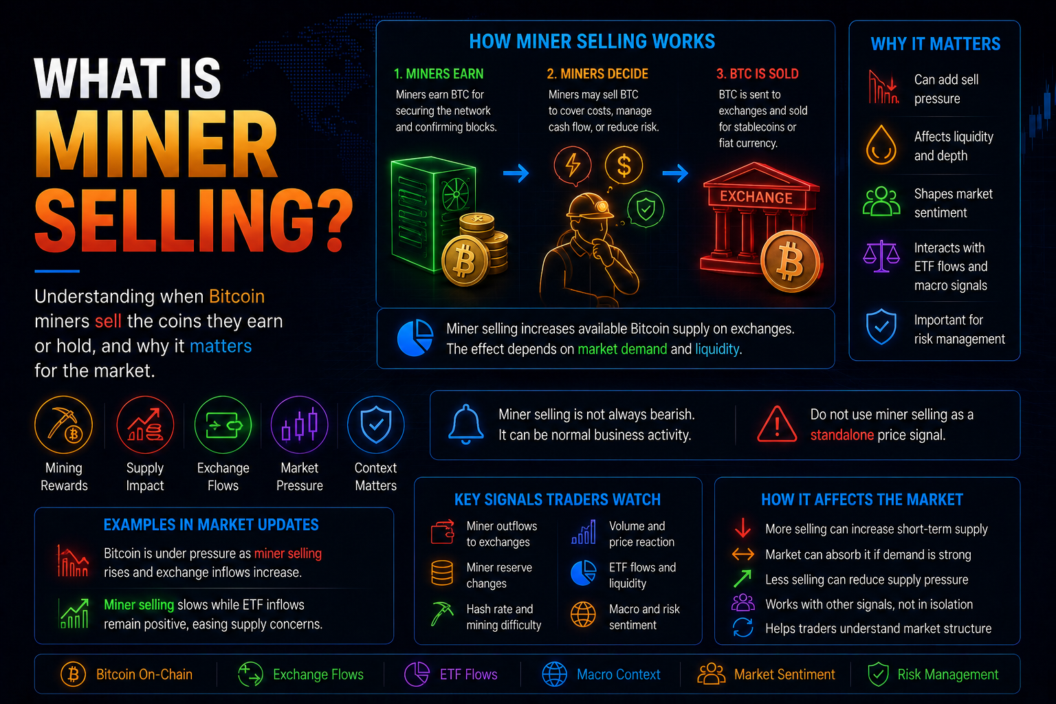 What Is Miner Selling?