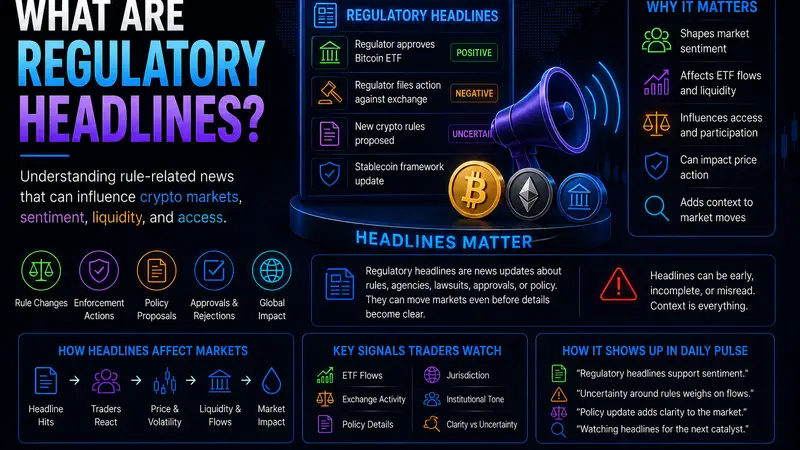 What Are Regulatory Headlines?