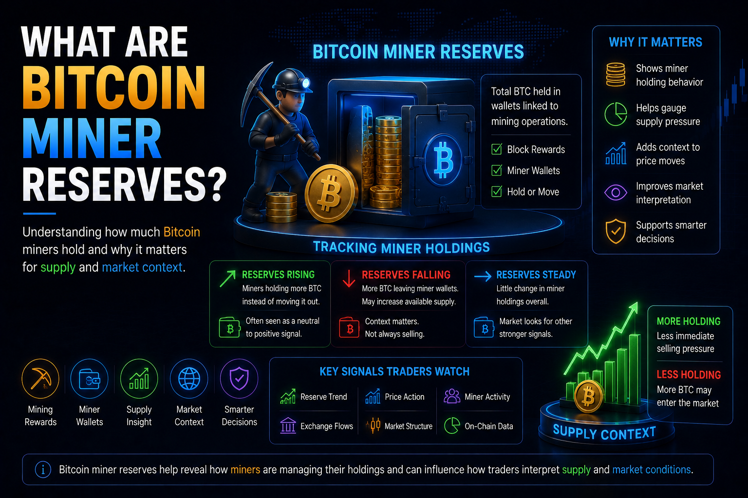 What Are Bitcoin Miner Reserves?