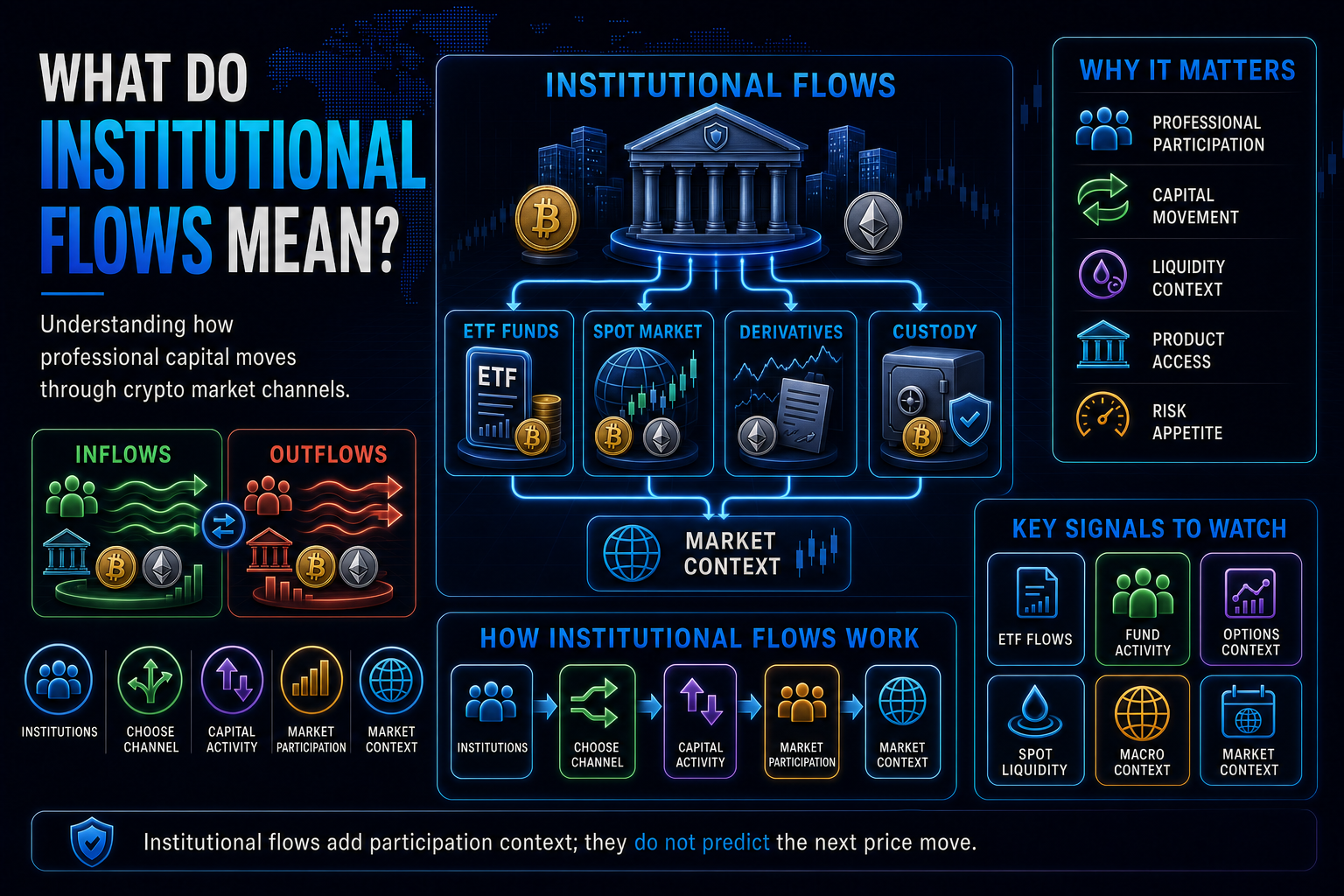 What Do Institutional Flows Mean?