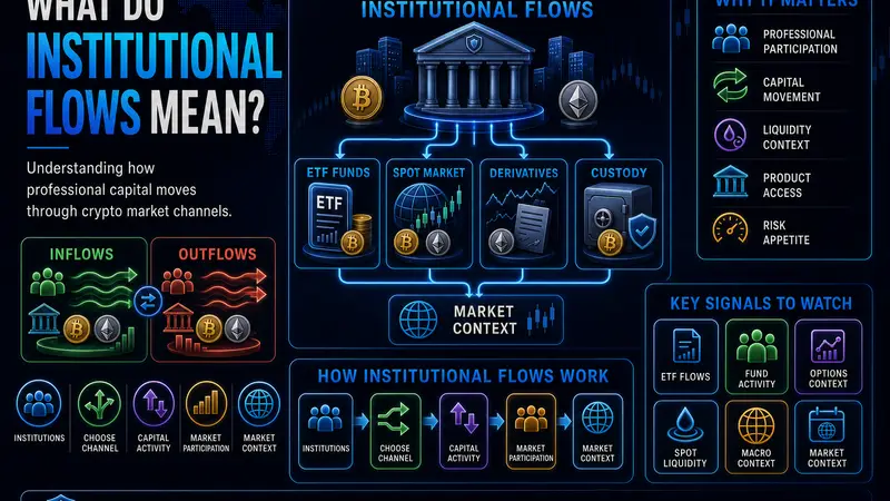 What Do Institutional Flows Mean?