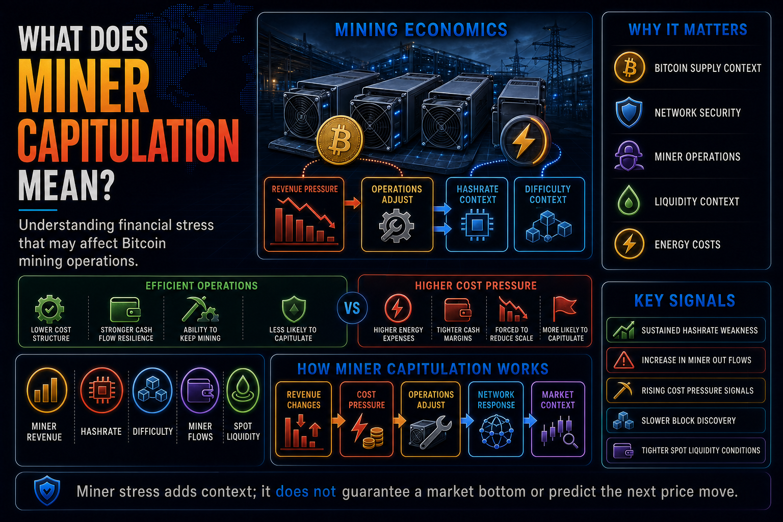 What Does Miner Capitulation Mean?