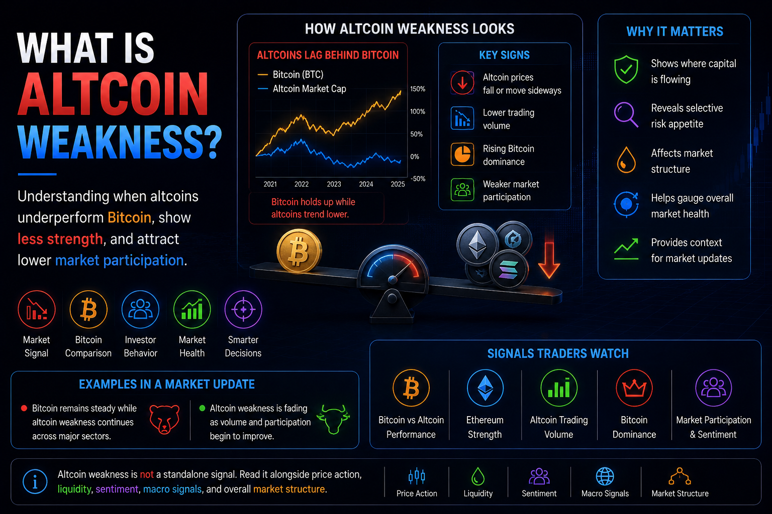 What Is Altcoin Weakness?