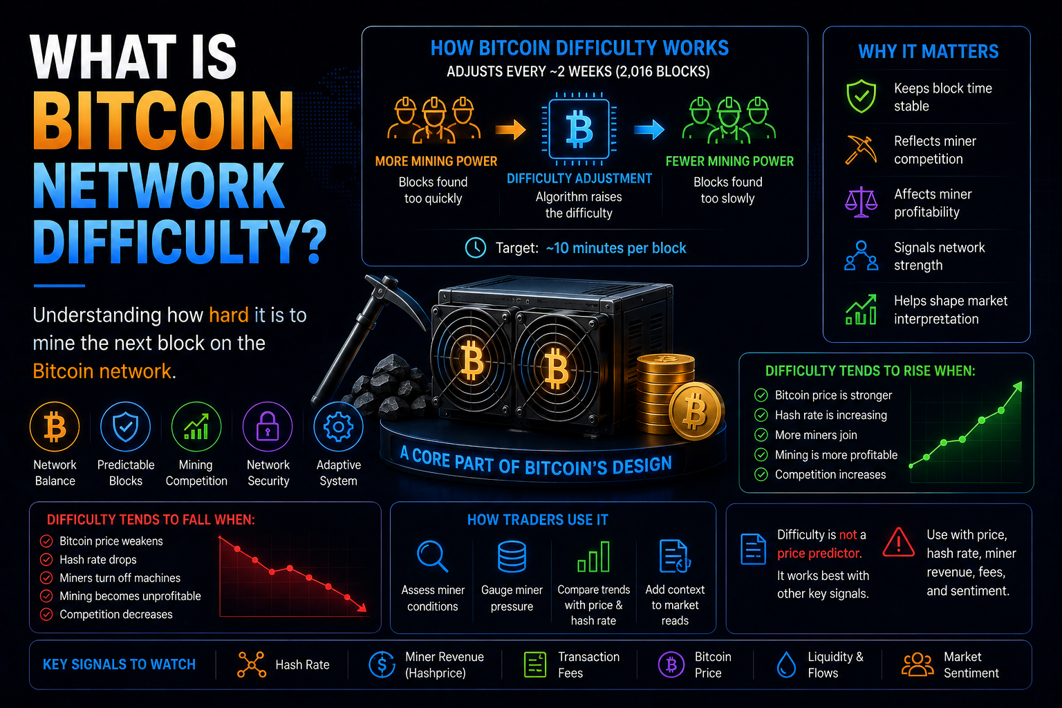 What Is Bitcoin Network Difficulty?