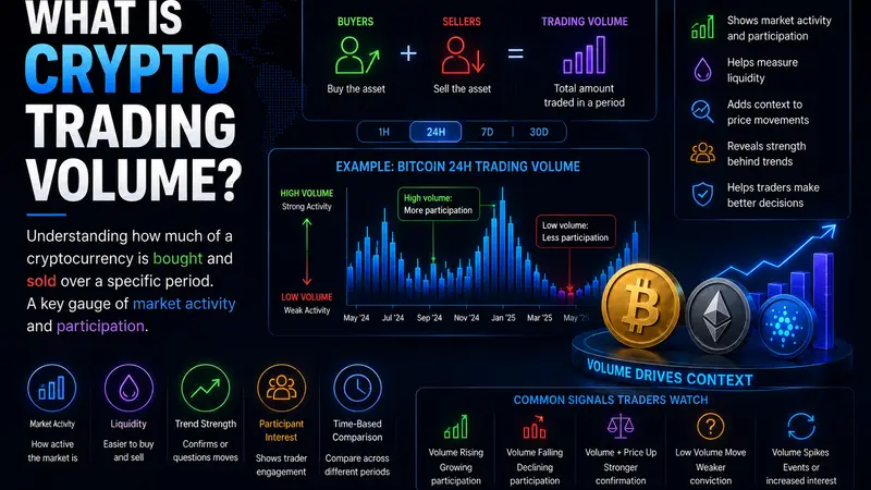 What Is Crypto Trading Volume?