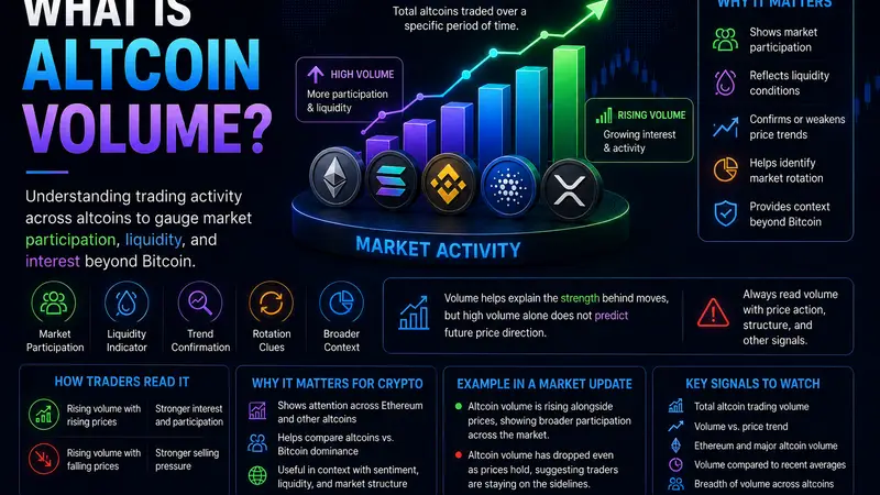 What Is Altcoin Volume?